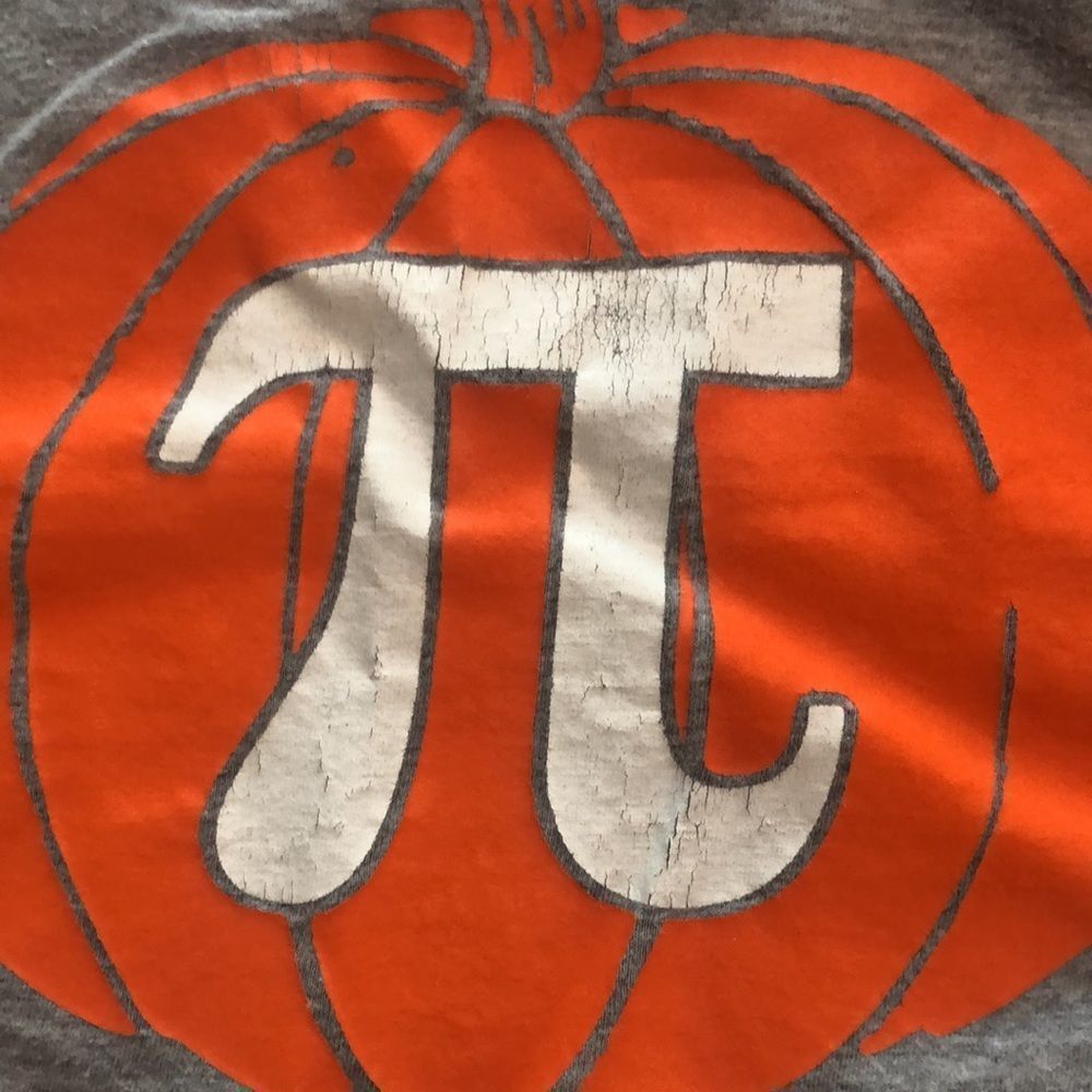 🎉HP 🎉  Pumpkin Pi   short sleeve shirt Size 3T - Picture 2 of 3